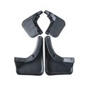 4 Pcs Front & Rear Mud Flaps Splash Guards for 2009-2015 Mercedes-Benz GLK350