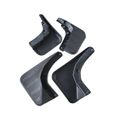 4 Pcs Front & Rear Mud Flaps Splash Guards for 2009-2015 Mercedes-Benz GLK350