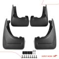 4 Pcs Mud Flaps Splash Guards for 2019 Mercedes-Benz GLC63 AMG