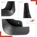 4 Pcs Front & Rear Mud Flaps Splash Guards for 2013 Mitsubishi Lancer