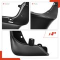 4 Pcs Front & Rear Mud Flaps Splash Guards for 2016 Tesla S