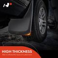 Front & Rear Mud Flaps Splash Guards | Fit All Trim for 2020 Tesla Y