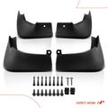 Front & Rear Mud Flaps Splash Guards | Fit All Trim for 2020 Tesla Y