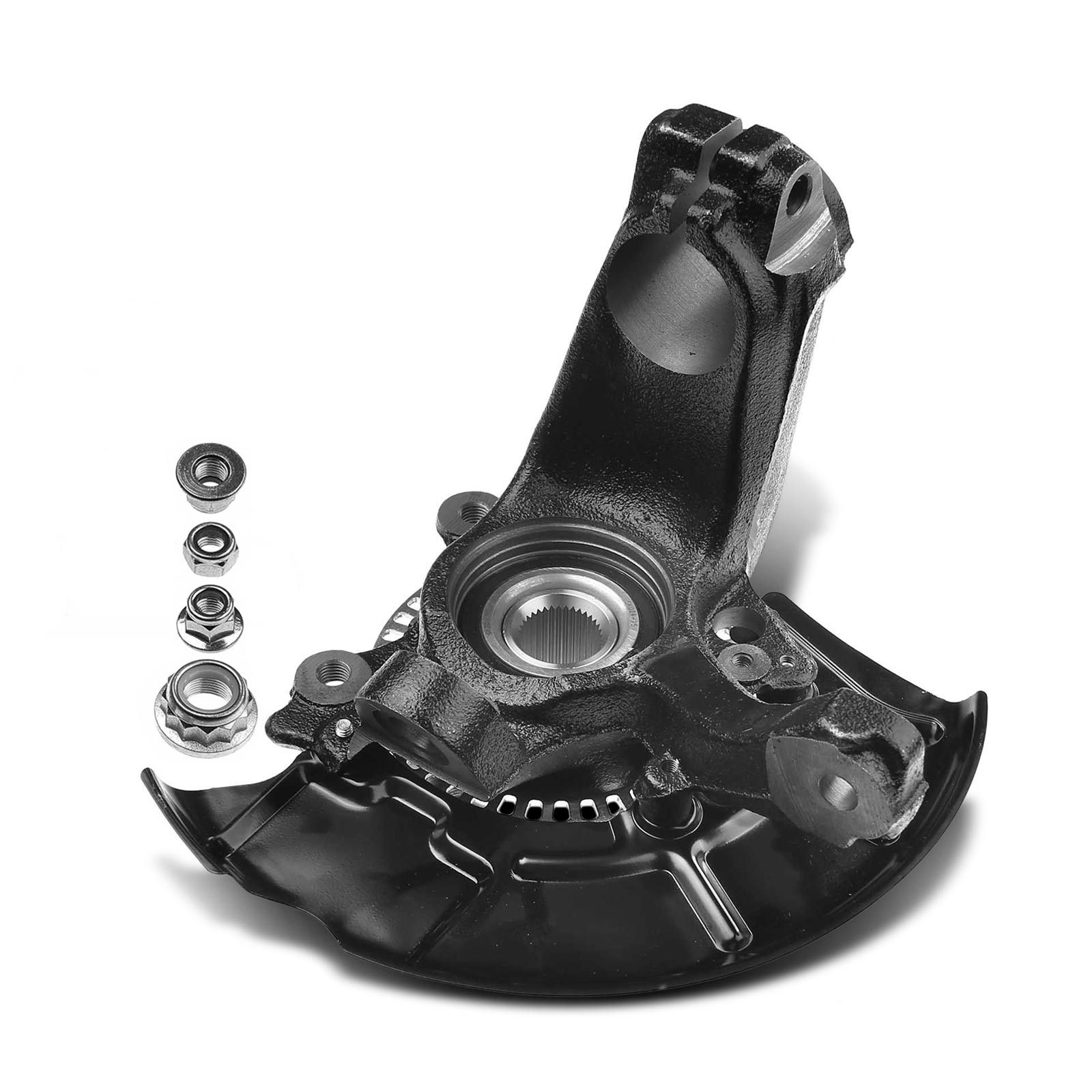 Front Left & Right Steering Knuckle & Hub Bearing Assembly For Ford Focus (2012-2018)