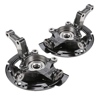 2 Pcs Front Steering Knuckle & Wheel Hub Bearing Assembly for Nissan Altima 02-06