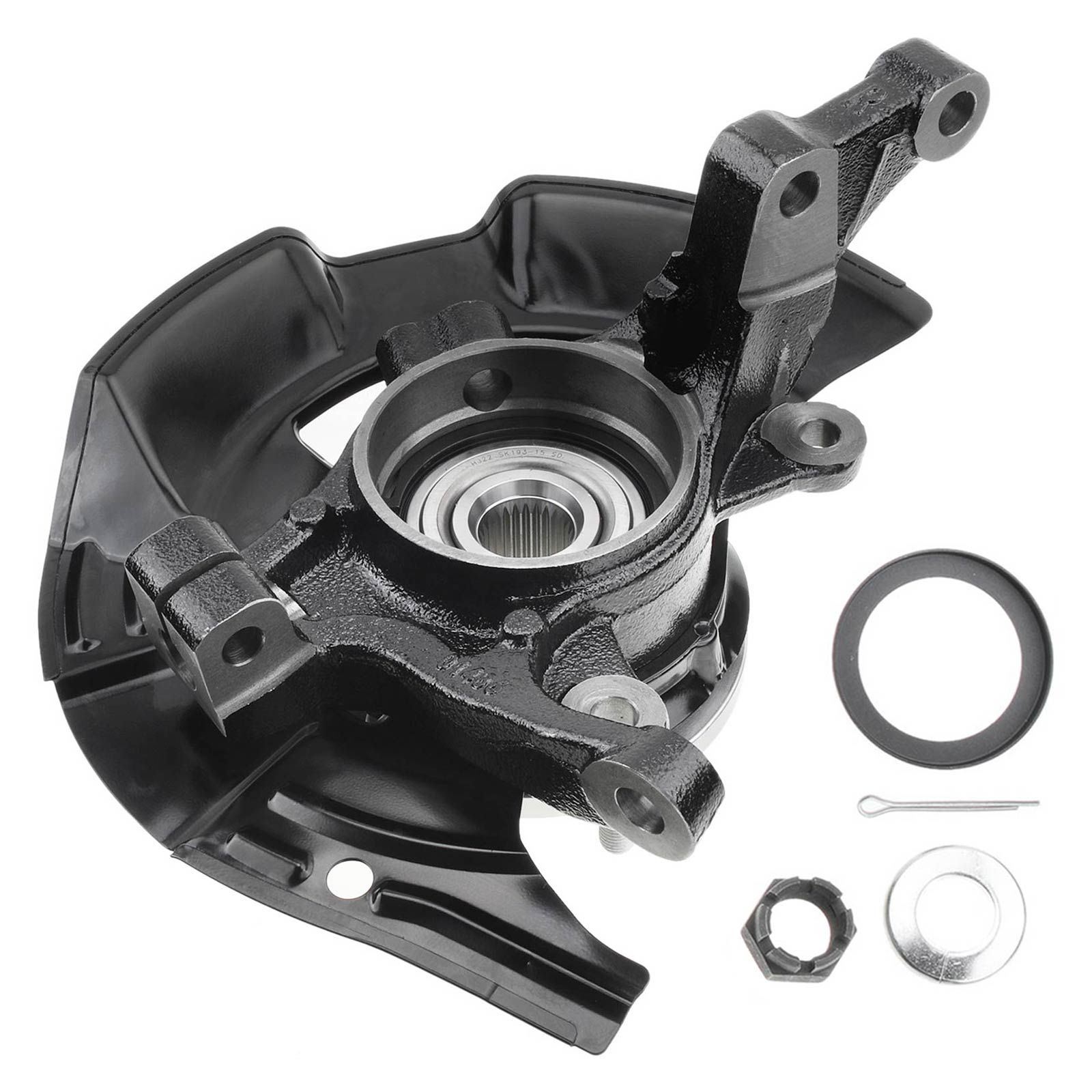 Front RH Steering Knuckle & Wheel Hub Bearing Assembly for 2011 Hyundai Sonata