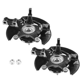 2 Pcs Front Steering Knuckle Assembly for Honda Pilot 2003-2004