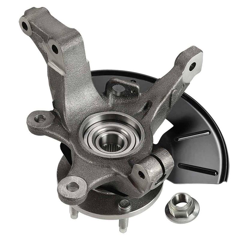 Front Passenger Steering Knuckle & Wheel Hub Bearing Assembly for 2009 Mercury Mariner