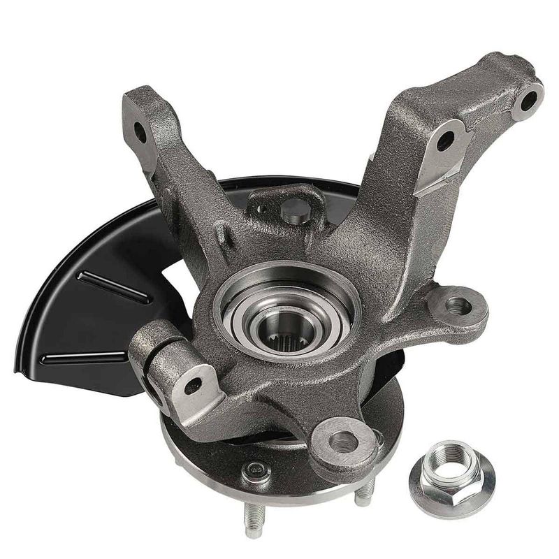 Front Driver Steering Knuckle & Wheel Hub Bearing Assembly for 2008 Mazda Tribute