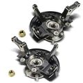 2 Pcs Front Steering Knuckle & Wheel Hub Bearing Assembly for 2003 Nissan Altima