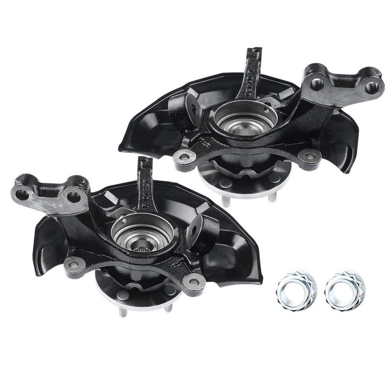 Steering And Bearing Assembly Front Right Steering Knuckle & Bearing Assembly For Toyota Corolla & Matrix (2009-2018) - Passenger Side Corolla Steering Knuckle Passenger Side