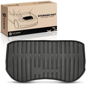 Front Trunk Black TPE Storage Mat Liner for Tesla Model 3 2021-2023