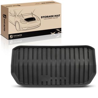 Front Trunk Black TPE Storage Mat Liner for Tesla Model Y 2020-2023