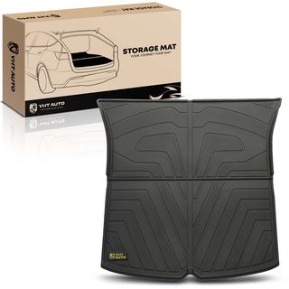 Rear Trunk Black TPE Storage Mat Liner for Tesla Model Y 2020-2023