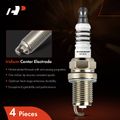 Benefits of iridium center electrode in A-Premium Spark Plug for 2010 Mitsubishi Lancer