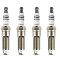 4 Pcs Iridium & Platinum Spark Plugs for 2001 Chrysler Sebring