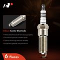 Benefits of iridium center electrode in A-Premium Spark Plug for 2005 Dodge Stratus 2.7L V6