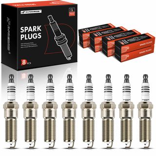 8 Pcs Iridium & Platinum Spark Plugs for Jeep Grand Cherokee Chrysler 300 Dodge