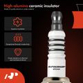 A-Premium 2009 Ferrari 612 Scaglietti Spark Plug uses high-alumina ceramic insulator