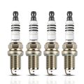 4 Pcs Iridium & Platinum Spark Plugs for 2015 Audi A5 Quattro