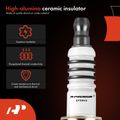 A-Premium 1995-1998 Toyota T100 Spark Plug uses high-alumina ceramic insulator