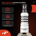 A-Premium 2007-2010 Volvo S80 Spark Plug uses high-alumina ceramic insulator