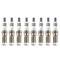 8 Pcs Iridium & Platinum Spark Plugs for Cadillac CTS Chevrolet Camaro Lincoln