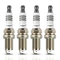 4 Pcs Nickel Spark Plugs for 2014 Chevrolet Spark 1.2L l4