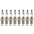 8 Pcs Iridium & Platinum Spark Plugs for 2000 Dodge Ram 3500 Van