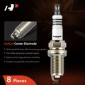 8 Pcs Iridium & Platinum Spark Plugs for 2000 Dodge Ram 3500 Van