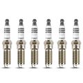 6 Pcs Iridium & Platinum Spark Plugs for Chevrolet Silverado 1500 GMC Sierra Ford