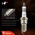 Benefits of iridium center electrode in A-Premium Spark Plug for 2003-2004 Ford E-350 Club Wagon