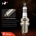 Benefits of iridium center electrode in A-Premium Spark Plug for 2006-2008 Ford Explorer