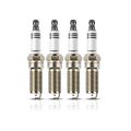 4 Pcs Iridium & Platinum Spark Plugs for 2002 Mercedes-Benz C230 2.3L l4