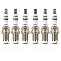 6 Pcs Iridium & Platinum Spark Plugs for 2004 Audi A6