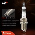 Benefits of iridium center electrode in A-Premium Spark Plug for 2004 Audi A6