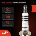 A-Premium 2004 Audi A6 Spark Plug uses high-alumina ceramic insulator