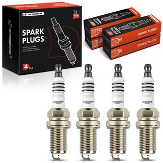 4 Pcs Iridium & Platinum Spark Plugs for Chevy Dodge Honda Isuzu Eagle Hyundai