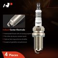 Benefits of iridium center electrode in A-Premium Spark Plug for 2005 Hyundai Tiburon 2.0L l4