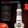 A-Premium 2005 Hyundai Tiburon 2.0L l4 Spark Plug uses high-alumina ceramic insulator