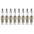 8 Pcs Iridium & Platinum Spark Plugs for 2009 Audi A6 Quattro 4.2L V8