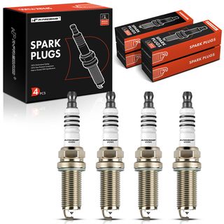 4 Pcs Iridium & Platinum Spark Plugs for Honda CR-V 10-14 Accord Civic Acura ILX