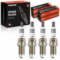 4 Pcs Iridium & Platinum Spark Plugs for 2008 Jeep Compass 2.4L l4