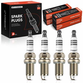 4 Pcs Iridium & Platinum Spark Plugs for Jeep Compass Patriot 07-11 Saturn Astra