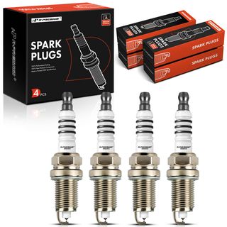 4 Pcs Iridium & Platinum Spark Plugs for Chevy Aveo Honda Civic CR-V Ford Dodge