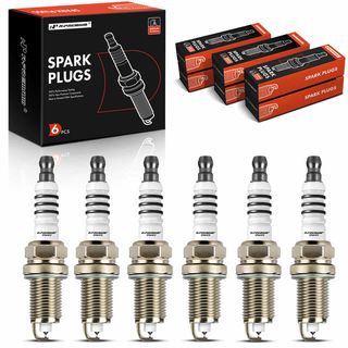 6 Pcs Iridium & Platinum Spark Plugs for Dodge B1500 Dakota Ram 1500 Van Jeep