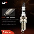 Benefits of iridium center electrode in A-Premium Spark Plug for 2006 Mitsubishi Raider 3.7L V6