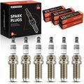 6 Pcs Iridium & Platinum Spark Plugs for 2007 BMW 525xi