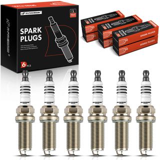 6 Pcs Iridium & Platinum Spark Plugs for Toyota Tundra Subaru Volvo Lexus Saab