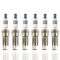 6 Pcs Iridium & Platinum Spark Plugs for 2007-2010 Ford Explorer Sport Trac